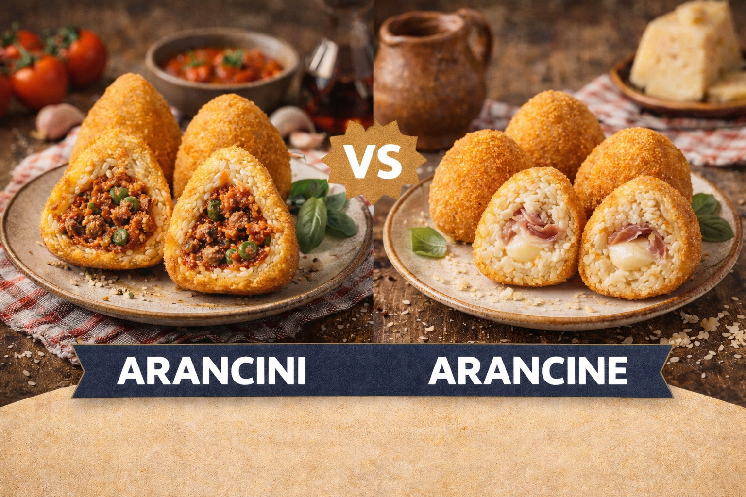 Arancini vs Arancine: La Vera Ricetta e la Controversia