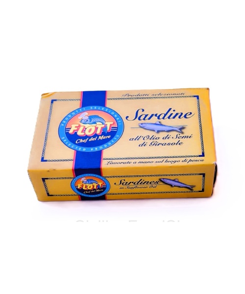 Sardine sott’olio per pasta con le sarde e finocchietto selvatico